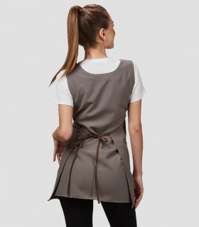 Casulla Ixola Gris para peluquería y estética