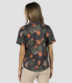 Camisa laboral de mujer Hawaiana Paradiso para camarera