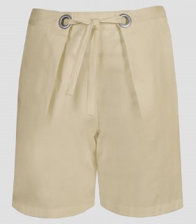 Bermuda mujer Ollaos Beige para camarera