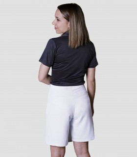 Pantalón falda Microfibra Blanco para camarera