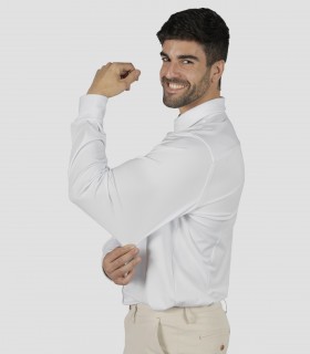 Camisa unisex Luzon Blanca para camarero