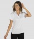 Polo mujer Tejido técnico Blanco