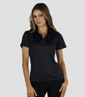 Polo mujer Tejido técnico Marino