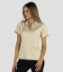 Polo mujer Tejido técnico Beige