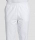 Pantalón sanitario Microfibra elástica Blanco