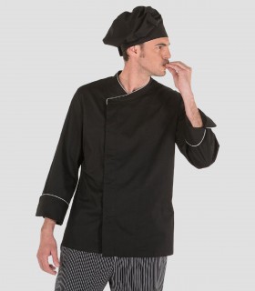 Chaqueta cocina Abad Negra hasta 8XL
