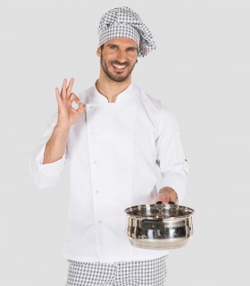 Chaqueta cocina Ortiz Blanca
