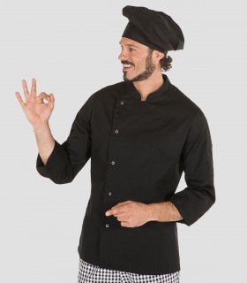 Chaqueta cocina Ortiz Negra