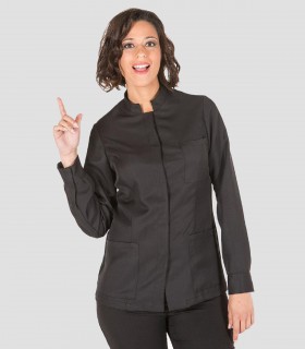 Chaqueta camarera Agar negra