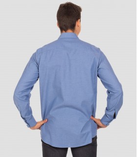 Camisa manga larga Azulina para camarero