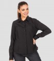 Camisa mujer M/L negra REDLINE