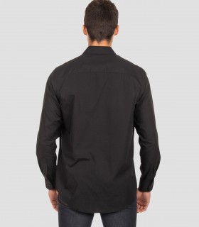 Camisa manga larga Negra para camarero