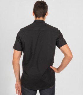 Camisa manga corta Negra para camarero