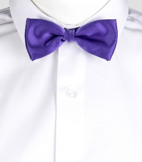 Pajarita Raso camarero Morado
