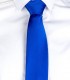 Corbata sin nudo Raso camarero Azulina