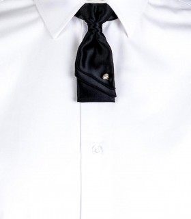 Corbatín Raso camarero Negro