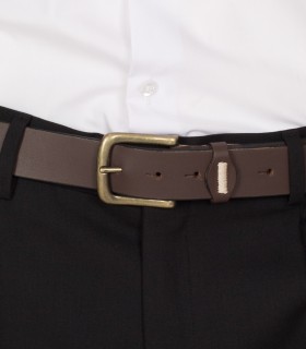 Cinturón Sport Piel Marrón