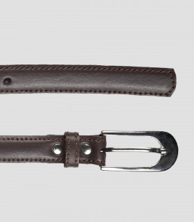 Cinturón Mujer Piel Marrón