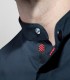 Chaqueta cocina unisex Osiris Negra