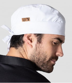 Gorro pirata Blanco - Tejido Microfibra reciclada