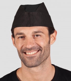 Gorro tipo barco Negro - Pack 6 unidades