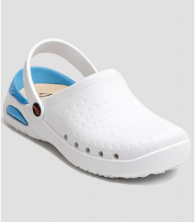 Zueco sanitario ultraligero EVA Soft Blanco