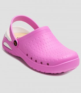 Zueco sanitario ultraligero EVA Soft Rosa