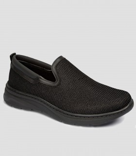 Zapato laboral Marsella Tex Negro Brillo