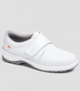 Zapato sanitario Milán Picado Blanco