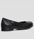 Zapato mujer Bailarina Negro para camarera