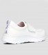 Zapato con velcro Florencia Plus Blanco
