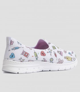 Zapatilla sanitaria Valencia Estampada