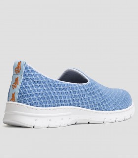 Zapatilla sanitaria Valencia Plus Celeste