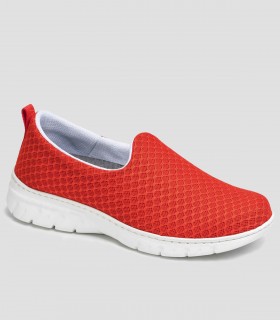 Zapatilla sanitaria Valencia Plus Rojo