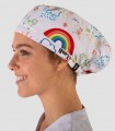 Gorro sanitario Microfibra pelo largo Todo va a salir bien
