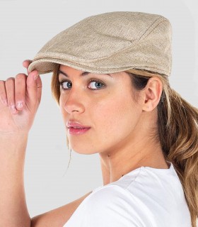 Gorra unisex Arpillera Beige