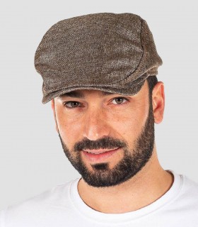 Gorra unisex Arpillera Marrón