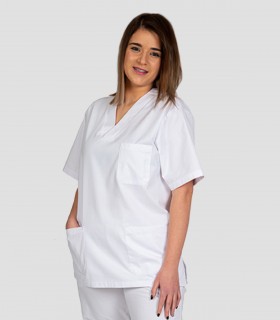 Casaca sanitaria Blanca REDLINE