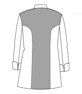 Chaqueta cocina Microfibra Manga larga - Detalle Aerosilver