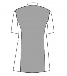 Chaqueta cocina manga corta Negra REDLINE