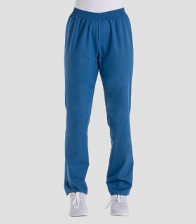 Pantalón sanitario Azul Egeo sin bolsillos