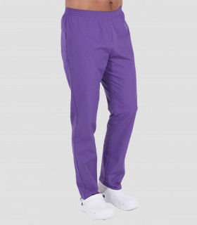 Pantalón sanitario Morado sin bolsillos