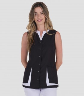 Casaca Microfibra sin mangas Ángulo