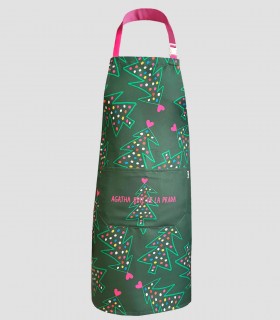 Delantal Navidad Verde by Agatha Ruiz de la Prada