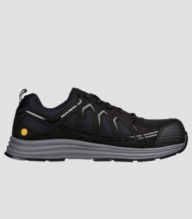 Calzado de seguridad Skechers Malad Negro