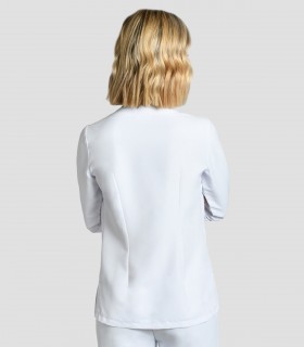Casaca sanitaria mujer Microfibra Blanca