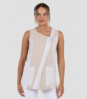 Casaca laboral para servicio doméstico y limpieza