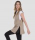 Casulla Beige Cuello pico