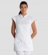 Casulla Vivos Raso Blanca para comercio y estética