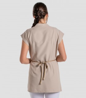 Casulla Kimono Microfibra Beige